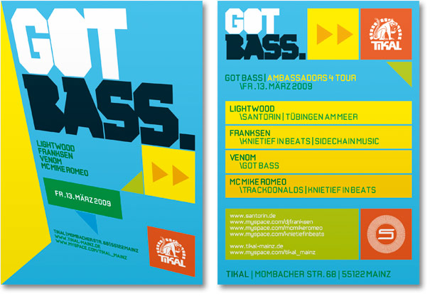 Flyer Got Bass